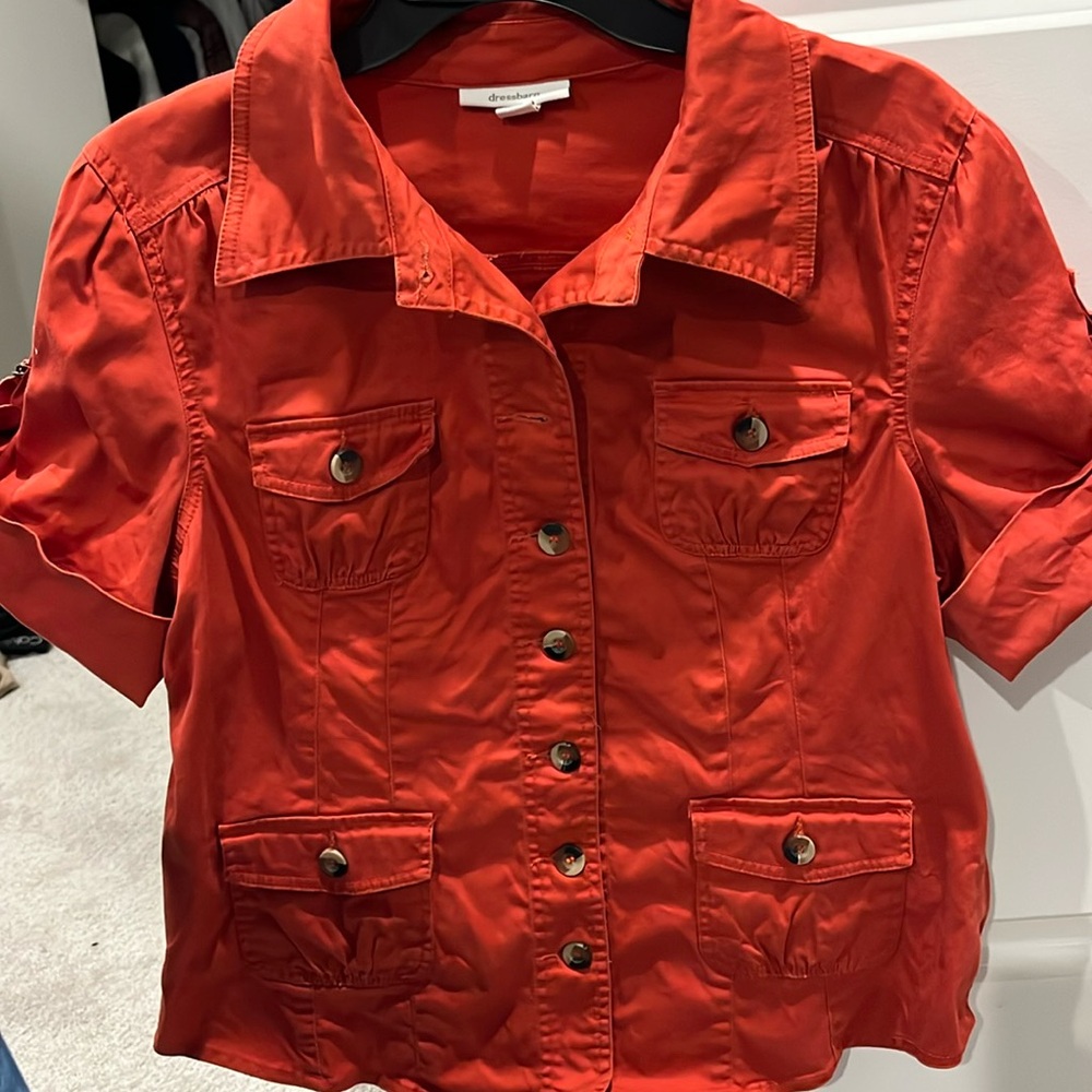Dress Barn Safari style jacket/blouse